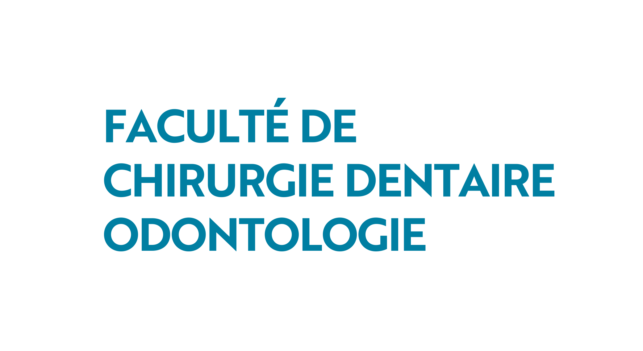 Logo odontologie