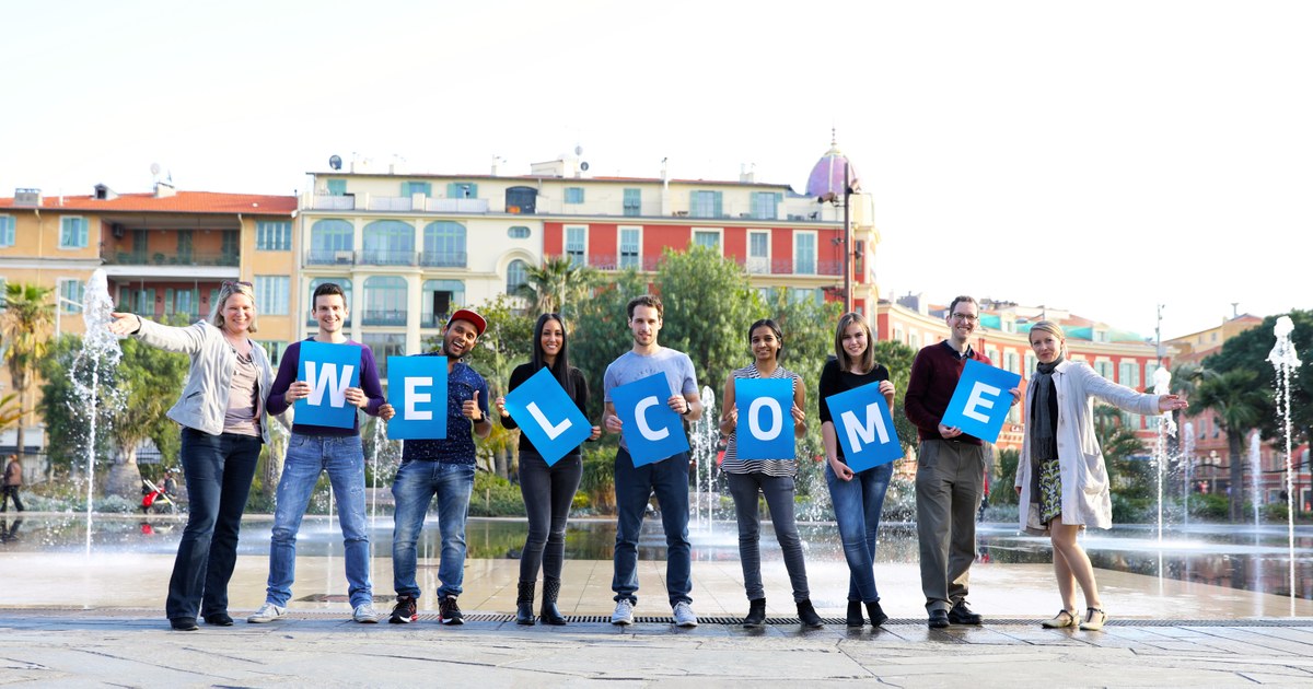 Welcome center universite cote d'azur